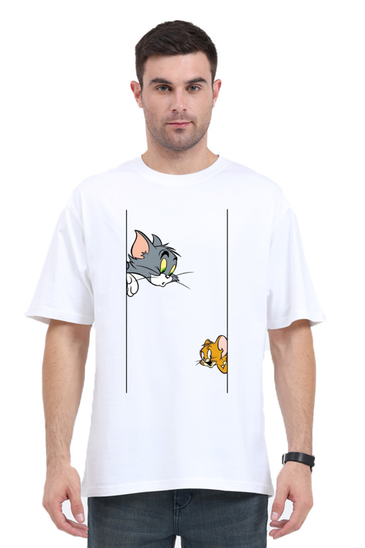 Tom and Jerry Classic Oversized T-Shirt