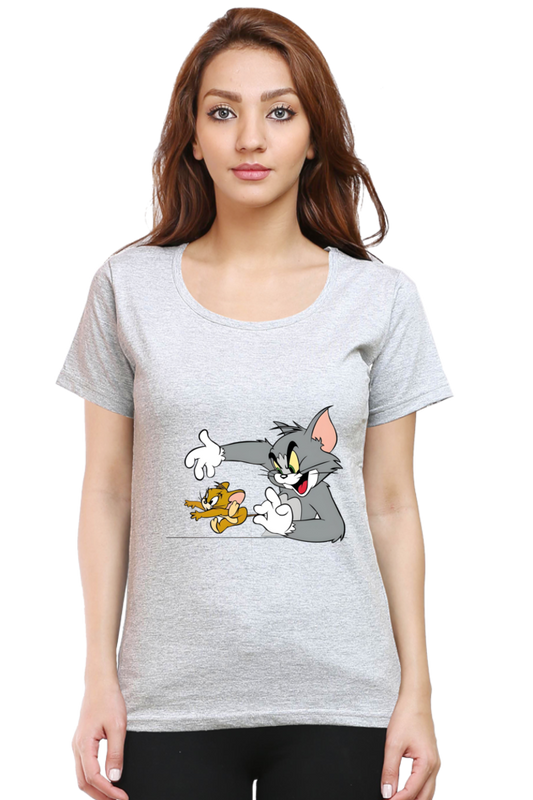 Tom and Jerry Fun Half Sleeve Classic T-Shirt