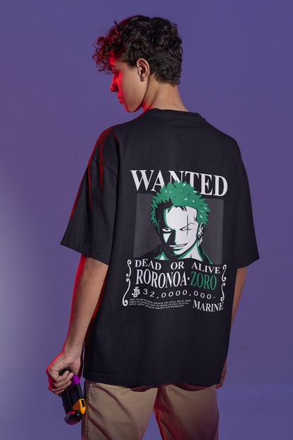 Wanted Zoro Oversized T-Shirt
