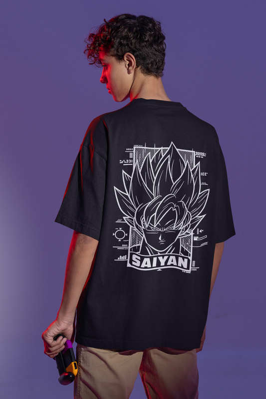 Saiyan God Goku Oversized T-Shirt