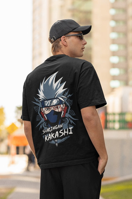 Sharingan Kakashi Oversized T-Shirt