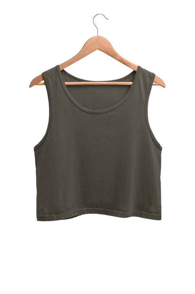 Crop Tank Plain - The Vybe Store