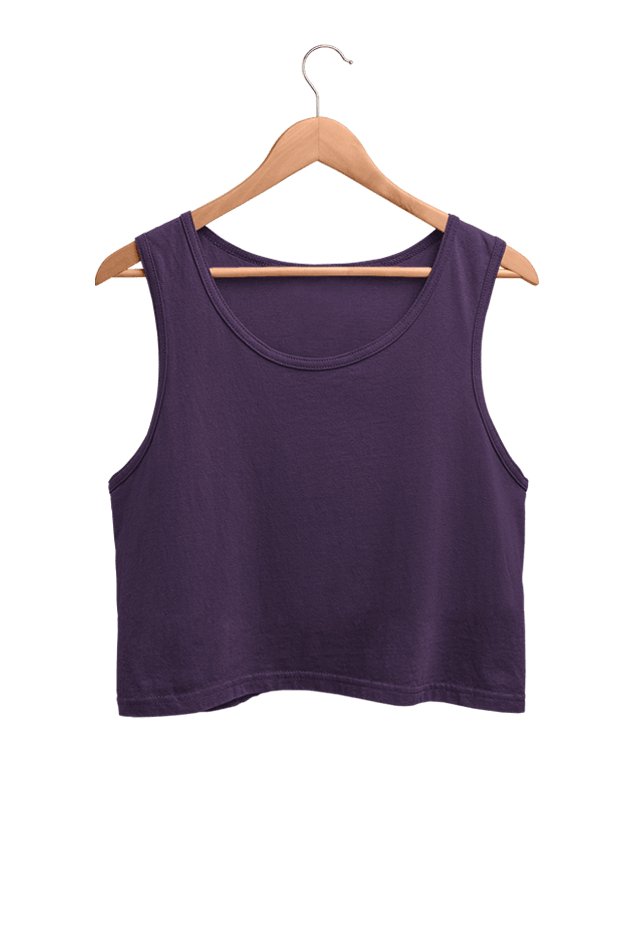 Crop Tank Plain - The Vybe Store