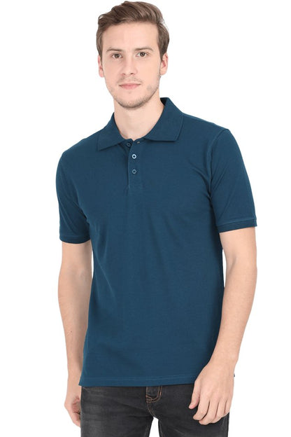 Male Polo Half Sleeve T-Shirt - The Vybe Store